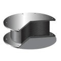 High Damping Rubber Bearing Fixed and Sliding Types for Large Displacement